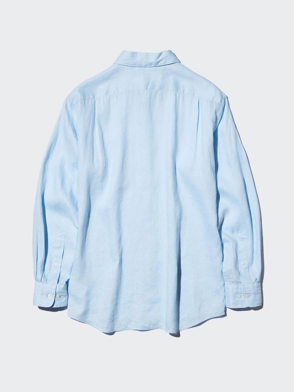 Uniqlo Men’s Premium Linen Shirt - Natural - Picture 6 of 6